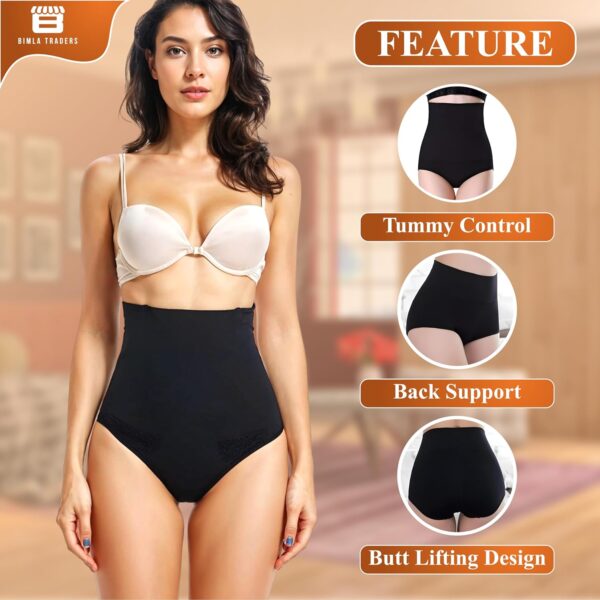 Btag High-Waist Tummy Tucker Shapewear for Women |…
