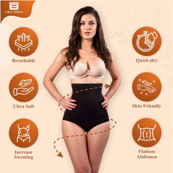 Btag High-Waist Tummy Tucker Shapewear for Women |…