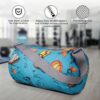 Nivia Multi-Coloured Gym Bag /11 LTR Duffle Bag/Fitness…