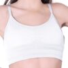 THE GORSLUXURY Women’s Seamless Cotton Sports Bra Casual…