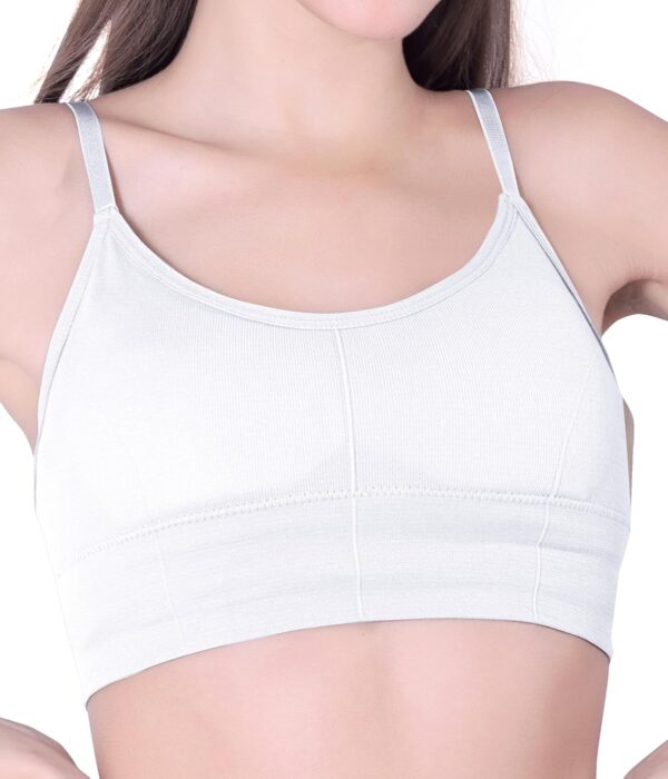 THE GORSLUXURY Women’s Seamless Cotton Sports Bra Casual…