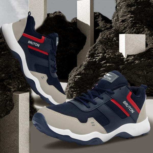 BRUTON EVA Lite Sport Shoes Running Shoes for Men- Blue