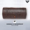 Fur Jaden Tan Leatherette Gym Bag for Men Women Boys…