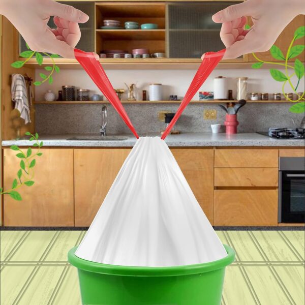 Shalimar Premium Drawstring Garbage Bags (Lavender…