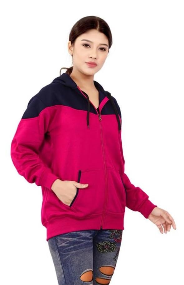 Tamina Women’s Winter Jacket Sweatshirts Casual…