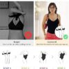 Suicune Women’s Shapewear Bodysuit Tummy Control Body…