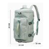 SHRBI 3 in 1 Multiple Compartment Duffel Bag with Unisex…