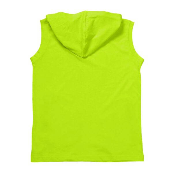 Kuchipoo  Marvel Boys Sleeveless Hooded Regular Fit T-Shirt