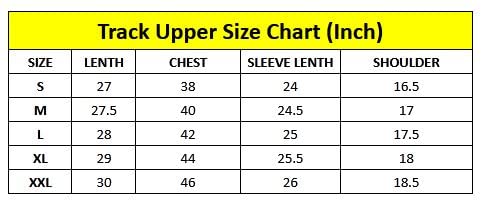 Glito Mens Zip Top Polyester Full Sleeves High Neck…