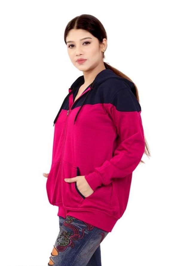 Tamina Women’s Winter Jacket Sweatshirts Casual…