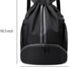 keycraze Sports Drawstring Bag Backpack for Men Women -…