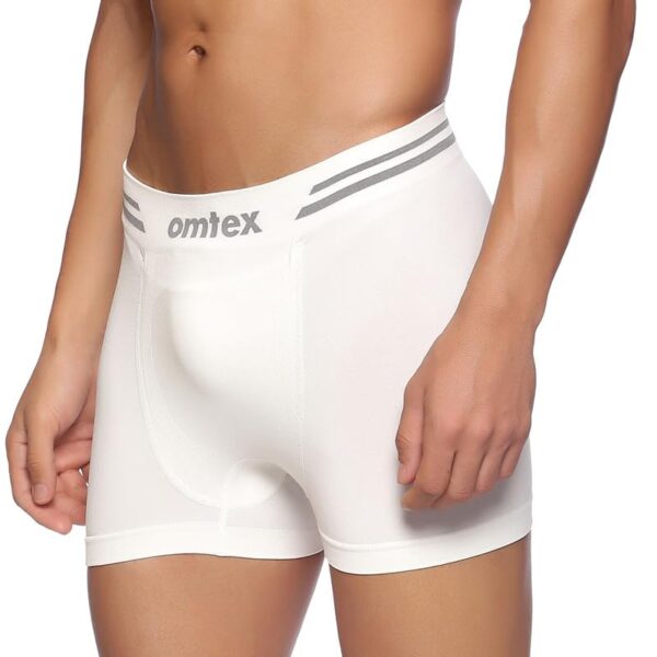 omtex Seamless Shorts with Inner Pockets for Abdomen…