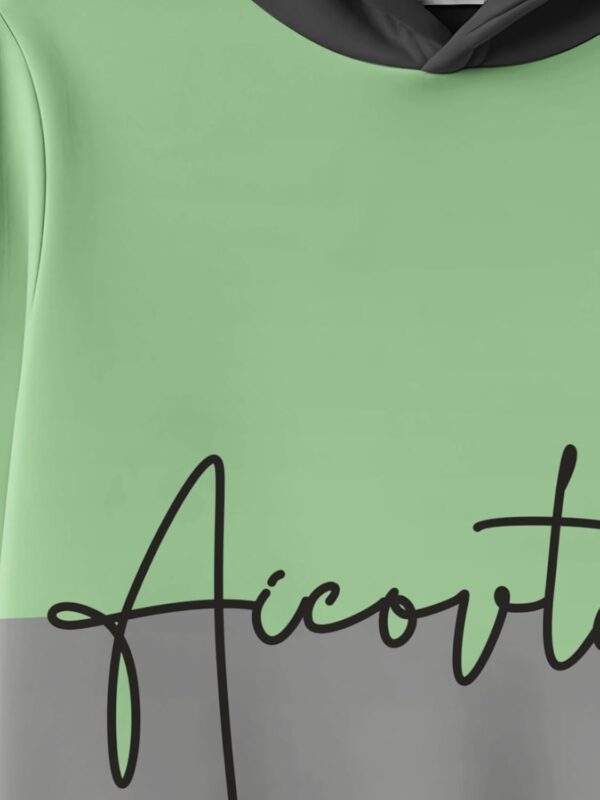 HELLCAT Trendy Colourblocked Cotton Blend Hoodie…