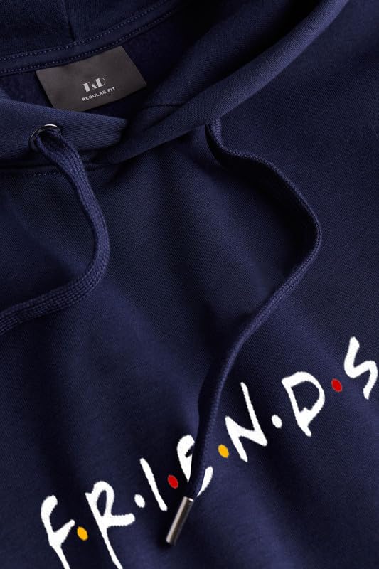 THE DUFFERS Men & Women Cotton Hoodie Friends Hooded…