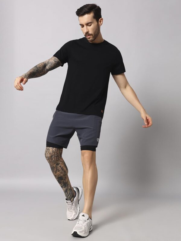 ENDEAVOUR WEAR 2 in 1 Active Dual Shorts for Men with…