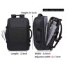 TECPHILE Bange Expandable Laptop Backpack – Anti-Theft…