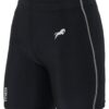 JUST RIDER Men’s Compression Sports Shorts Half Tights Black