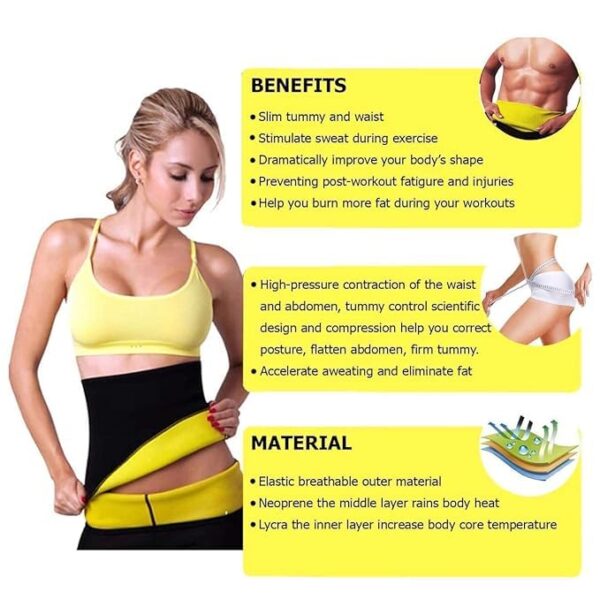 TVM Tummy Shaper for Women & Men Neoprene Body Shaper…