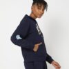 GAP Womens Regular Fit Solid Full Sleeves Hooded Sweatshirt