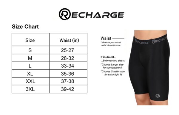 ReDesign Apparels Polyester Recharge Compression Shorts…