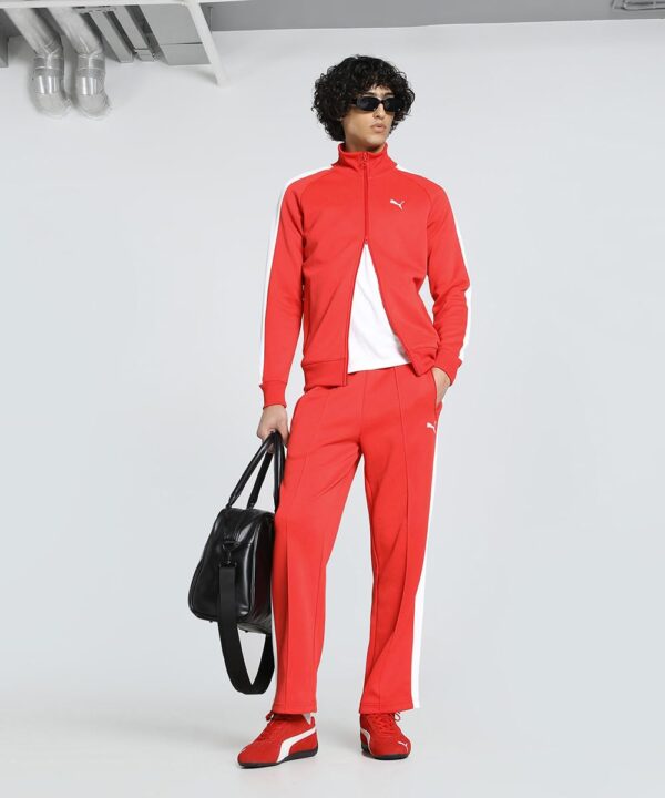 PUMA Men, T7 ALWAYS ON Track Jacket, For All Time Red,…