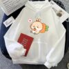PDK Fashion Bunny Carrot Print Hooded Neck Sweatshirt…