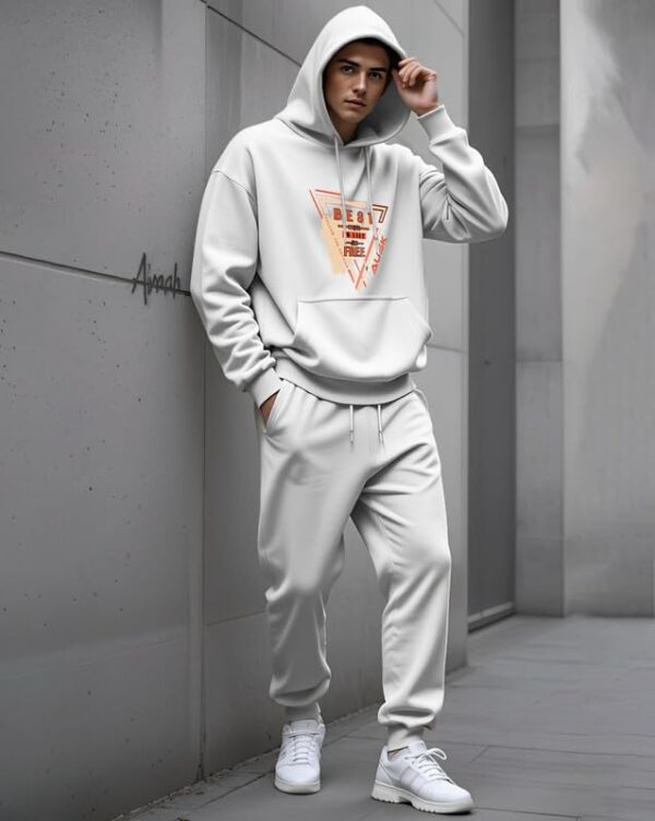 AUSK Oversized Hooded Sweatshirt for Mens