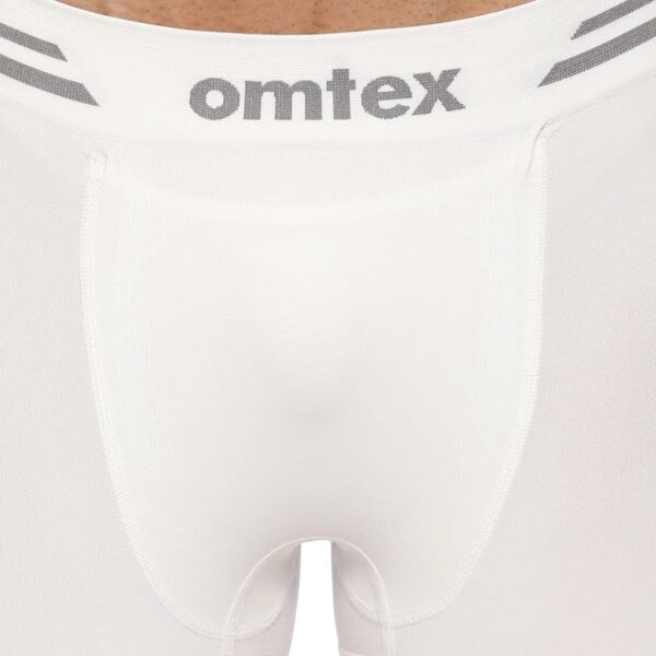 omtex Seamless Shorts with Inner Pockets for Abdomen…