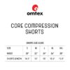 omtex Core Compression Polyester Mens Shorts Training…