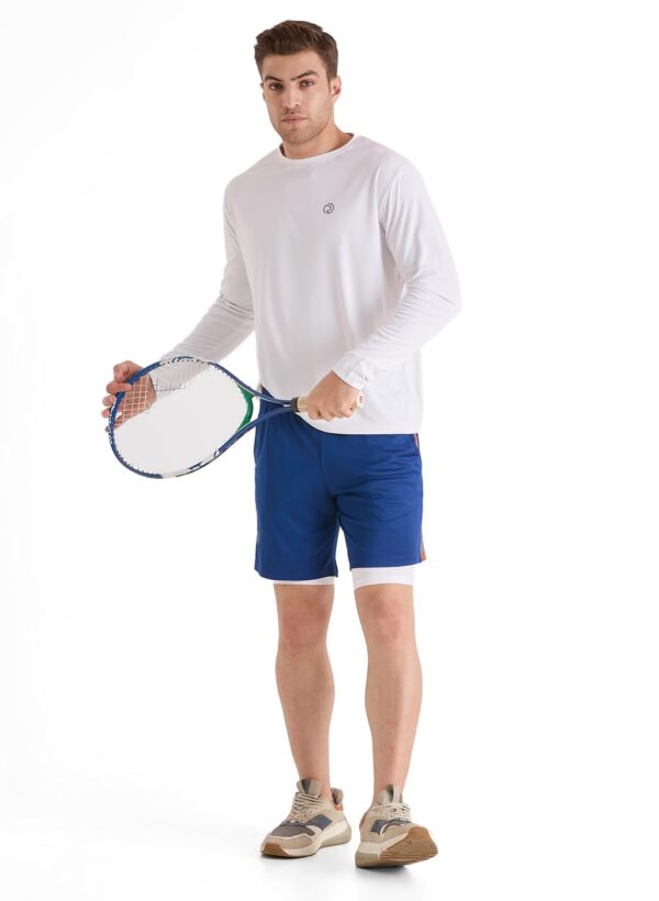 TRUEREVO Mens 2-in-1 Running & Training Shorts | 8″…