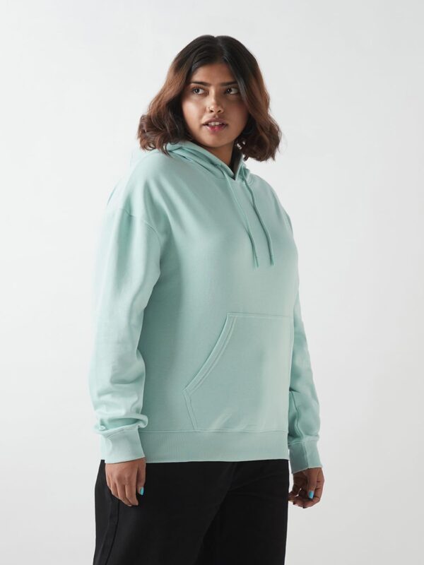Bewakoof Women’s Solid Oversized Fit Full Sleeve Hooded…