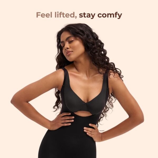 UNDERNEAT Women Adjustable Straps Open-Bust Butt Lifting…