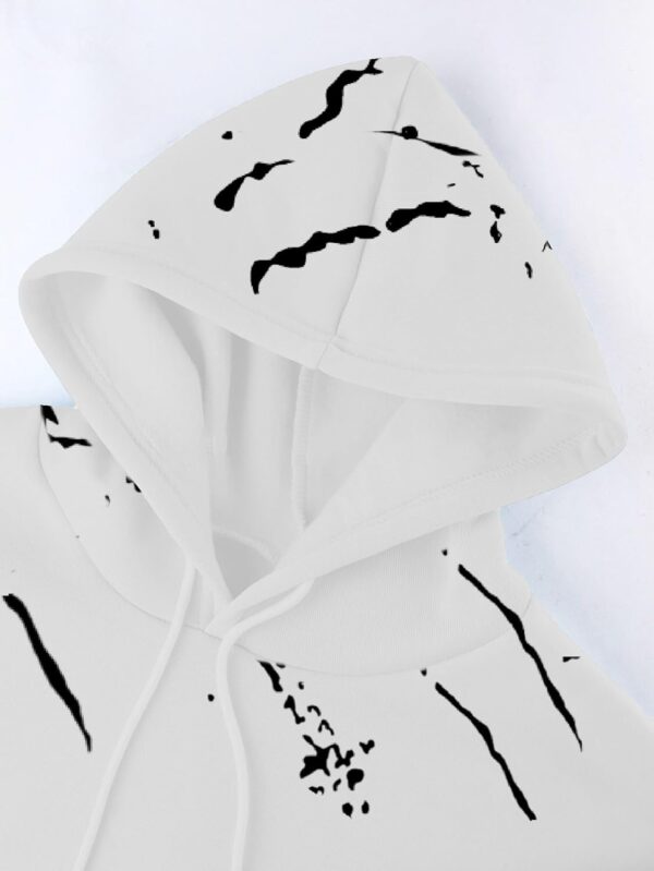 TAGDO Men’s Letter Printed Pocket Front Drawstring…