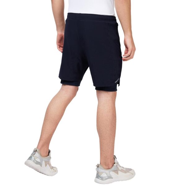 berge’ Men’s 2-in-1 Running Shorts  Inner Compression…