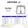 Vector X Unisex Adults Compression Bottom Sports Shorts…