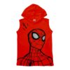 Kuchipoo  Marvel Boys Sleeveless Hooded Regular Fit T-Shirt