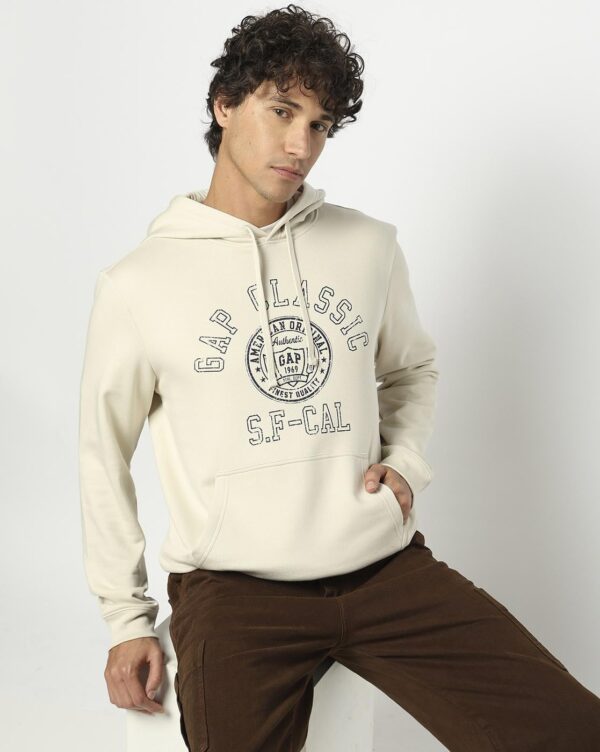 GAP Mens Regular Fit Pure Cotton Full Sleeves Hooded…