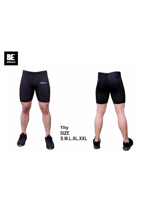 tity Shorts Believers Men’s Compression Shorts, Athletic…