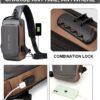 XBEY Anti Theft Backpack for Women, Sling Bag For Men…