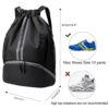PROBEROS Drawstring Swimming Bag, 30L Quick Dry Mesh…
