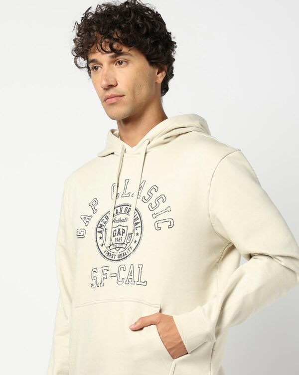 GAP Mens Regular Fit Pure Cotton Full Sleeves Hooded…
