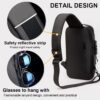 XBEY Anti Theft Backpack for Women, Sling Bag For Men…