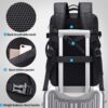 TECPHILE Bange Expandable Laptop Backpack – Anti-Theft…