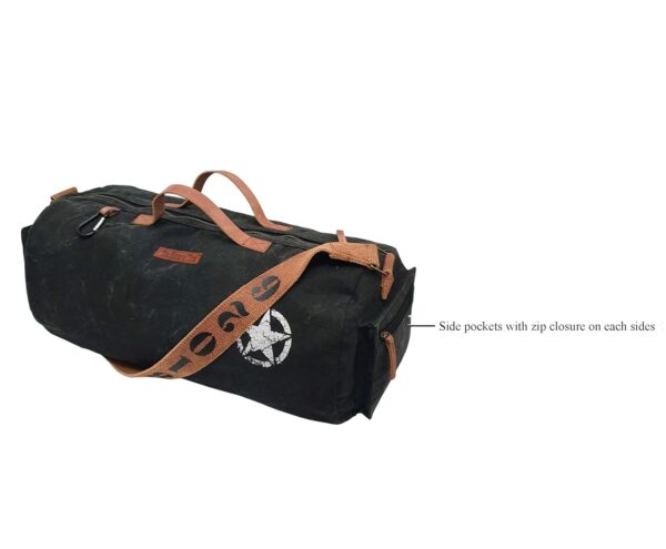 The House of Tara Canvas Travel Duffle Bag | 25 litres |…