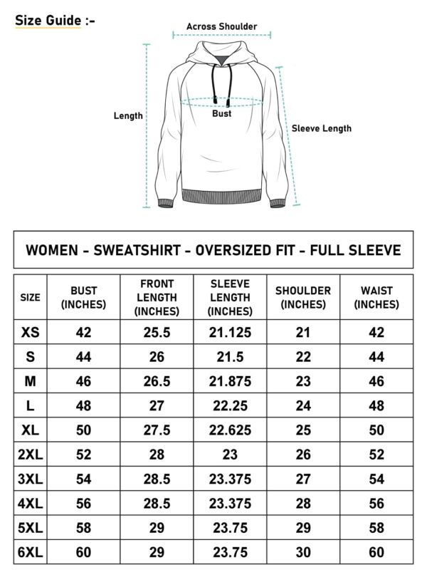 Bewakoof Women’s Solid Oversized Fit Full Sleeve Hooded…