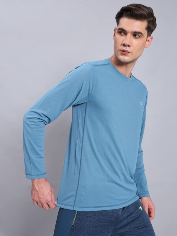 TECHNOSPORT Men’s Slim Fit T-Shirt – (MTOR17) Pack of 1