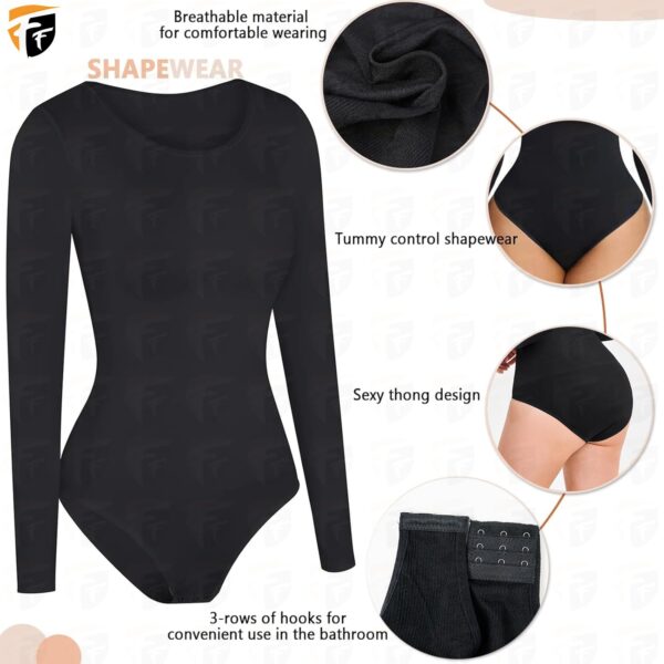 FF Body Shaper for Women  Ultra-Soft Seamless Bodysuit…