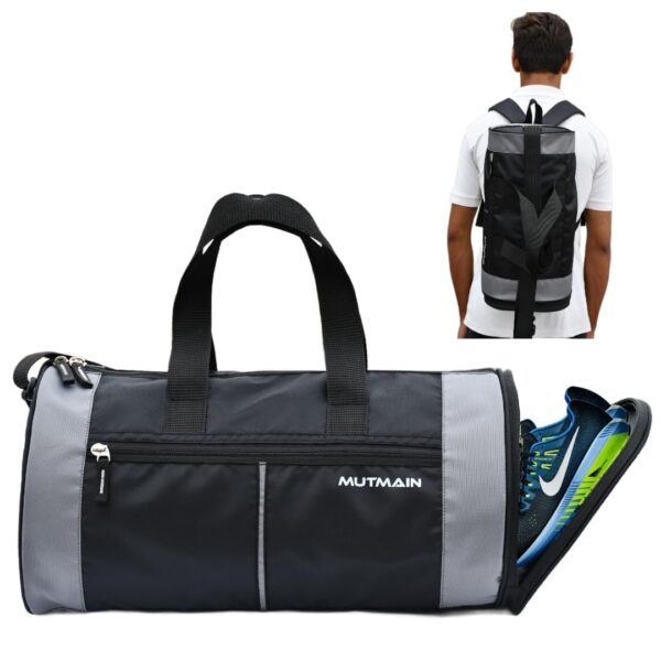 MUTMAIN 3 in 1 Gym Bag for Men and Women with Separate…