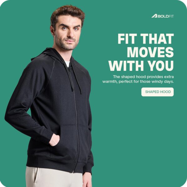 Boldfit Sweatshirt for Man Zipper Hoodies Jackets for…