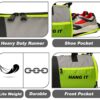 HANG IT Gym Bag Combo – Polyester Gym Bag with Shoe…